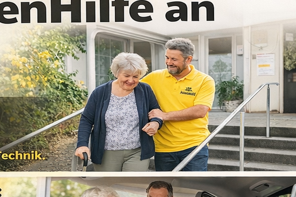 Begleitung einer älteren Person